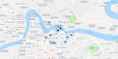地图甘比