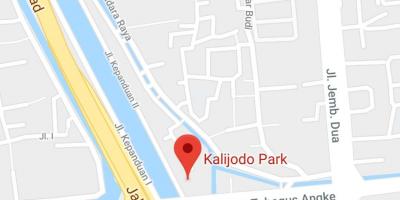 地图kalijodo雅加达