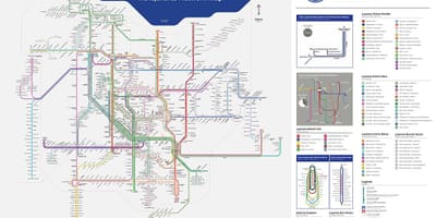 TransJakarta路线图